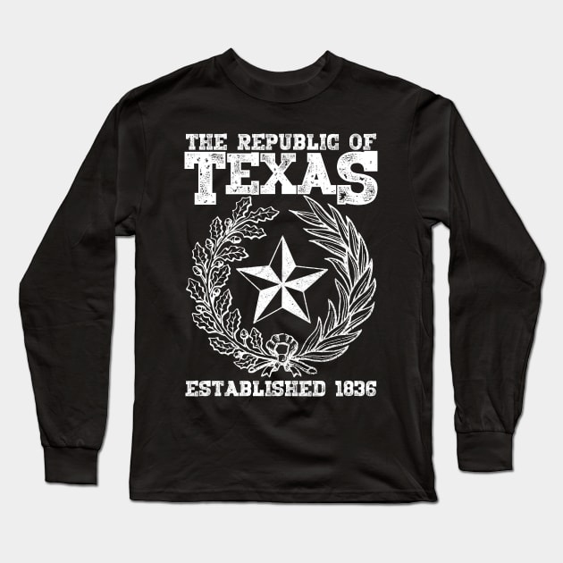 Republic of Texas Long Sleeve T-Shirt by JimPrichard